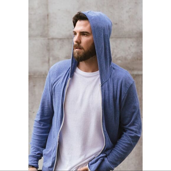 ✨ Alternative Eco-Jersey™ Zip Hoodie✨ - Picture 1 of 13